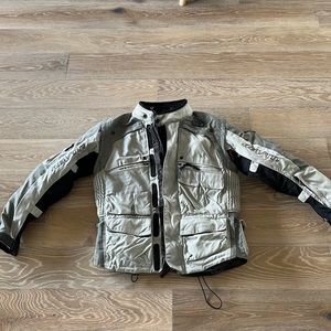 Triple lined, padded, Motorcycle Jacket
